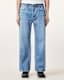 Lenny Loose Fit Wide Leg Denim Jeans
