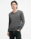 Mode Merino V-Neck Ramskull Jumper