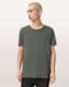 Figure Crew Neck Raw Edge T-Shirt