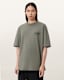 Xander Flocked Logo Oversized T-Shirt