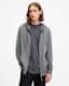 Brace Zip Up Brushed Cotton Ramskull Hoodie