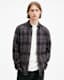 Sonik Brushed Checked Relaxed FIt Shirt