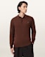 Mode Merino Long Sleeve Ramskull Polo Shirt