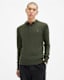 Mode Merino Long Sleeve Ramskull Polo Shirt
