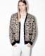 Neko Oversized Leopard Print Cardigan