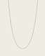 Axl Sterling Silver Medium Curb Necklace