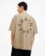 Tierra Oversized Crew Neck Logo T-Shirt