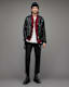Dren Leather Biker Jacket