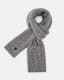 Nevada Ribbed Wool Blend Scarf