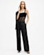 Lacey Lace Trim Trousers