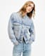 Bella Diamond Button Denim Jacket