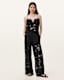 Charli Embroidered Straight Fit Trousers