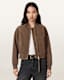 Orten Suede Bomber Jacket