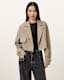 Ophelia Cropped Suede Jacket