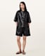 Arla Lea Leather Shorts