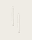 Pippa Crystal Threader Earrings