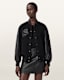 Argon Leather Varsity Leather Jacket