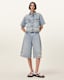 Louie Wide Leg Denim Jorts
