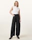 Jett Barrel Leg Linen Blend Trousers