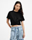 Mallinson Cropped Slim Wrap Over T-Shirt