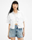Tove Cropped Oversized Denim Shirt