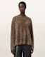 Rebel Brushed Cashmere Crew Neck Jumper
