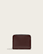 Lena Hex Zip Up Leather Wallet