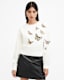 Separo Butterfly Embellished Sweatshirt