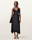 Leona V-Neck Maxi Slip Dress