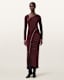 Elsie Zipper Maxi Dress