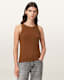 Rina Crew Neck Sleeveless Tank Top