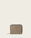 Lena Hex Leather Zip Wallet