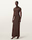 Selena Bodycon Maxi Dress