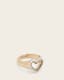 Vida Heart Beaded Ring