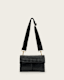 Ezra Leather Studded Crossbody Bag