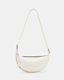 Half Moon Leather Crossbody Bag