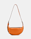 Half Moon Leather Crossbody Bag