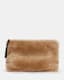 Bettina Shearling Clutch Bag