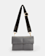 Ezra Leather Quilted Crossbody Bag