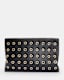 Bettina Eyelet Leather Clutch Bag