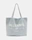 Underground Washed Tote Bag