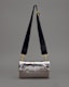 Ezra Metallic Leather Crossbody Bag