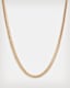 Flat Snake Gold-Tone Necklace