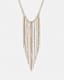 Katryna Fringed Multi Tonal Necklace