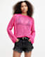 Paloma Crew Neck Mesh Jumper
