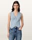 Cruz Ribbed Knitted Waistcoat