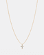 Lyra Cross Pendant Necklace