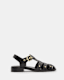 Nelly Studded Leather Sandals