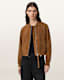 Orten Suede Bomber Jacket