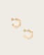 Kira Hex Hoop Earrings
